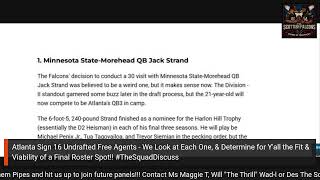 The Scottish Falcons - Ep.54: Rookie Recognition, Post-Draft Prognoses, & Unboxing The Undrafted!!!