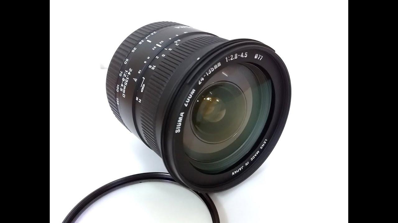 SIGMA ZOOM 24-135mm D F2.8-4.5 for Nikon F-Mount Auto Focus Lens
