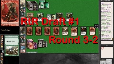 Return to Ravnica Draft #1 - Round 3 (Part 2)