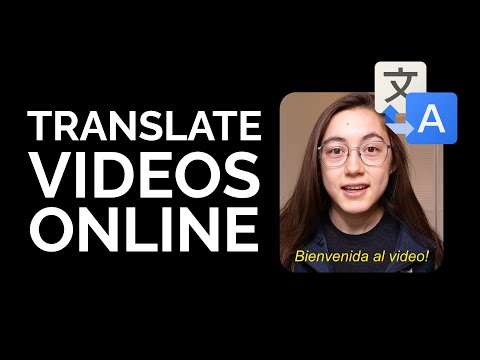 How To Automatically Translate Videos Online (Translate Video Language Subtitles)