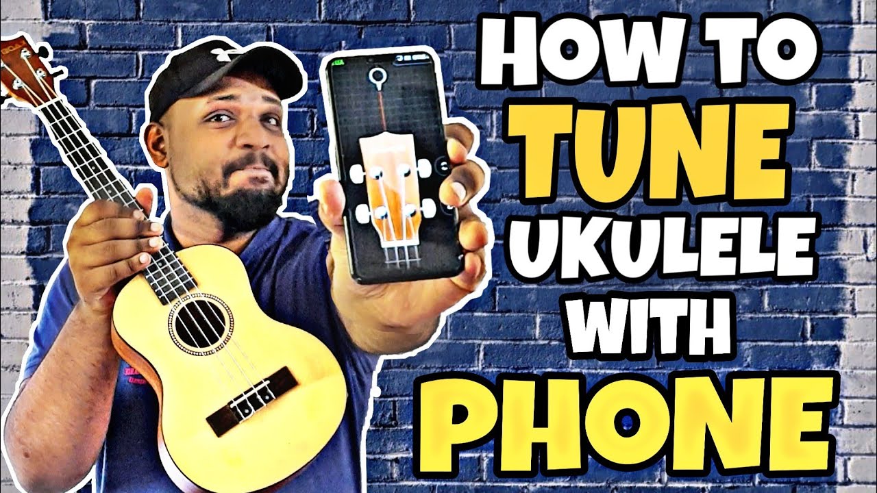 How to Tune Ukulele with MOBILE Ukulele Tutorial Malayalam Alen