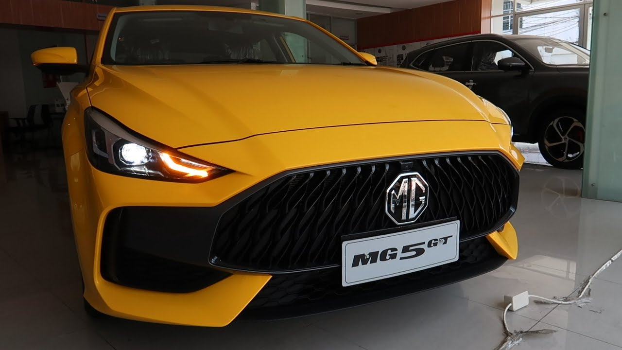 MG 5 GT MAGNIFITY LIGHT UP YELLOW 2023 - Sports Car Style Form, Pocket ...