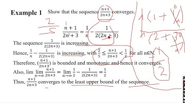 Convergence properties of sequence