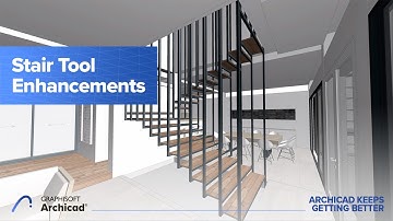 How to Design Any Stair Flexibly and Comply with Local Standards Using the Enhanced Stair Tool