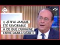 Zelensky prêt à renoncer à l'OTAN ?, avec François Hollande - C à Vous - 09/03/2022