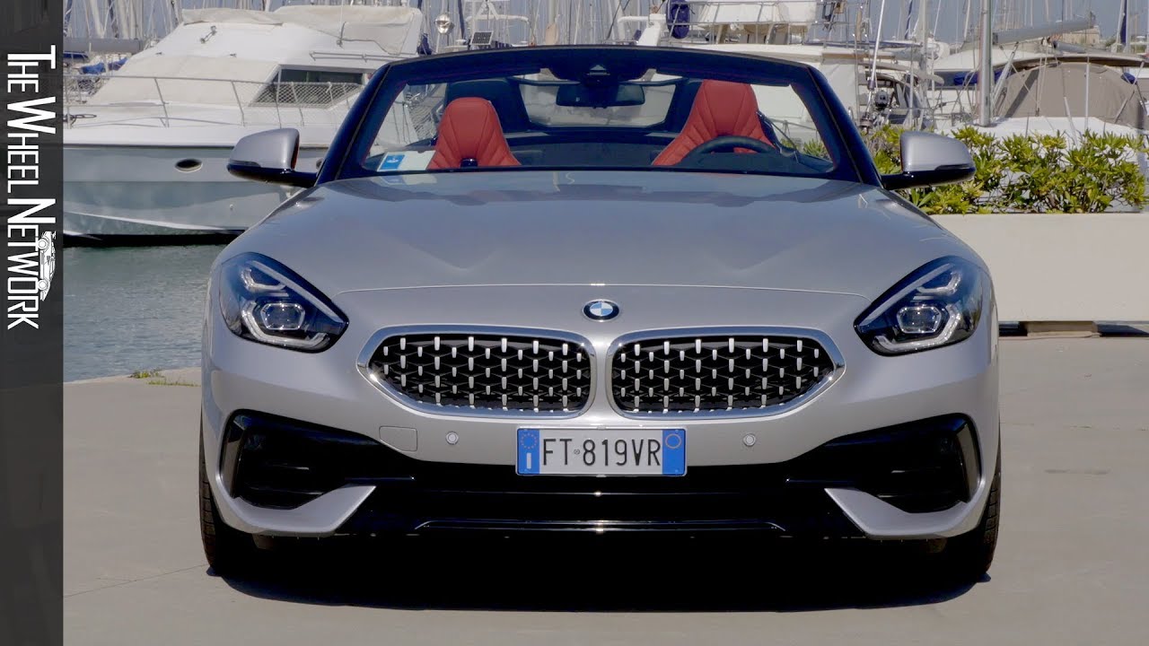 2019 Bmw Z4 Sdrive20i Glacier Silver Driving Interior Exterior