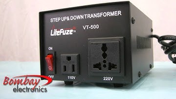 Litefuze VT-500 Step up & down transformer
