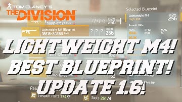 THE DIVISION - THE BEST BLUEPRINT IN UPDATE 1.6! THE BEST WEAPON IN UPDATE 1.6 - MOST OP GUN IN PVP!