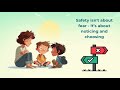 Start the Conversation: Teaching Kids About Safety the Right Way - Sneak Peek 