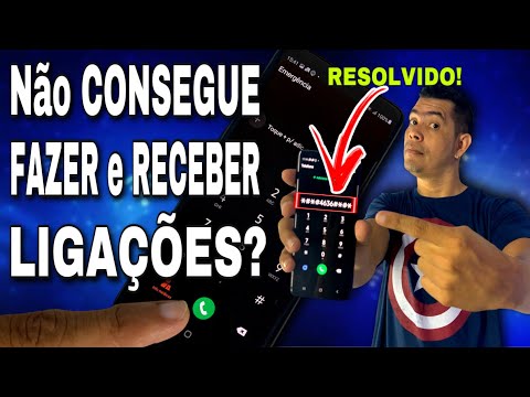 COMO RESOLVER PROBLEMAS de:SOMENTE CHAMADAS DE EMERGENCIA/NÃO REGISTRADO NA REDE/CHAMADA ENCERRADA!