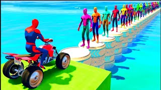 Quads Bike Stunt Racing 3D | Extreme Quad Bike Race Gameplay | Offroad Adventure 2025 screenshot 4