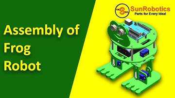 Frog Robot DIY 4DOF Arduino Uno Based Robotics Kit Android APP Control | Robotics | Science Project