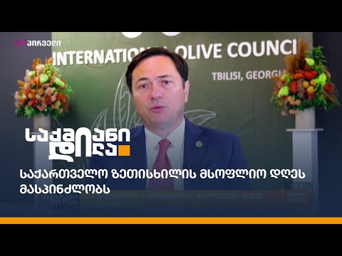 საქართველო ზეთისხილის მსოფლიო დღეს მასპინძლობს