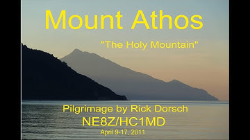Rick NE8Z/HC1MD Pilgrimage to Mt. Athos