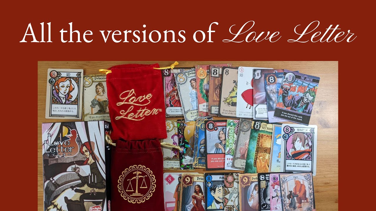 All the versions of Love Letter - YouTube