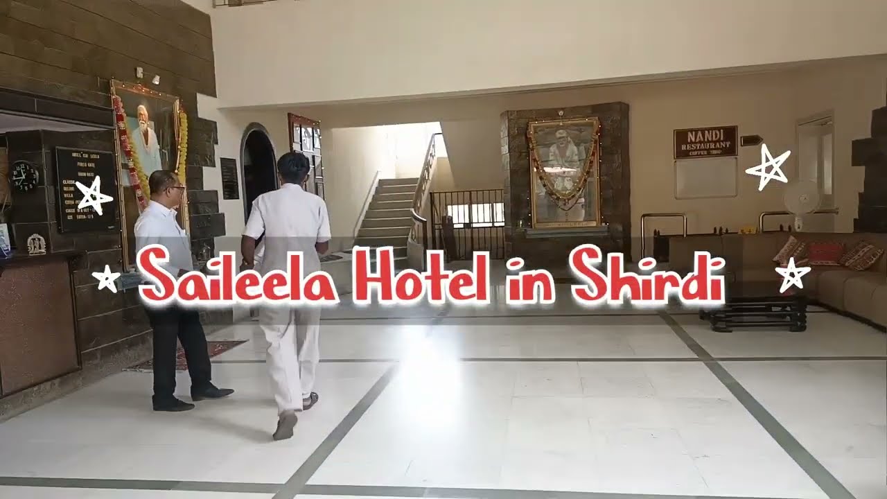 Saileela hotel in Shirdi, deluxe room tour, water park
