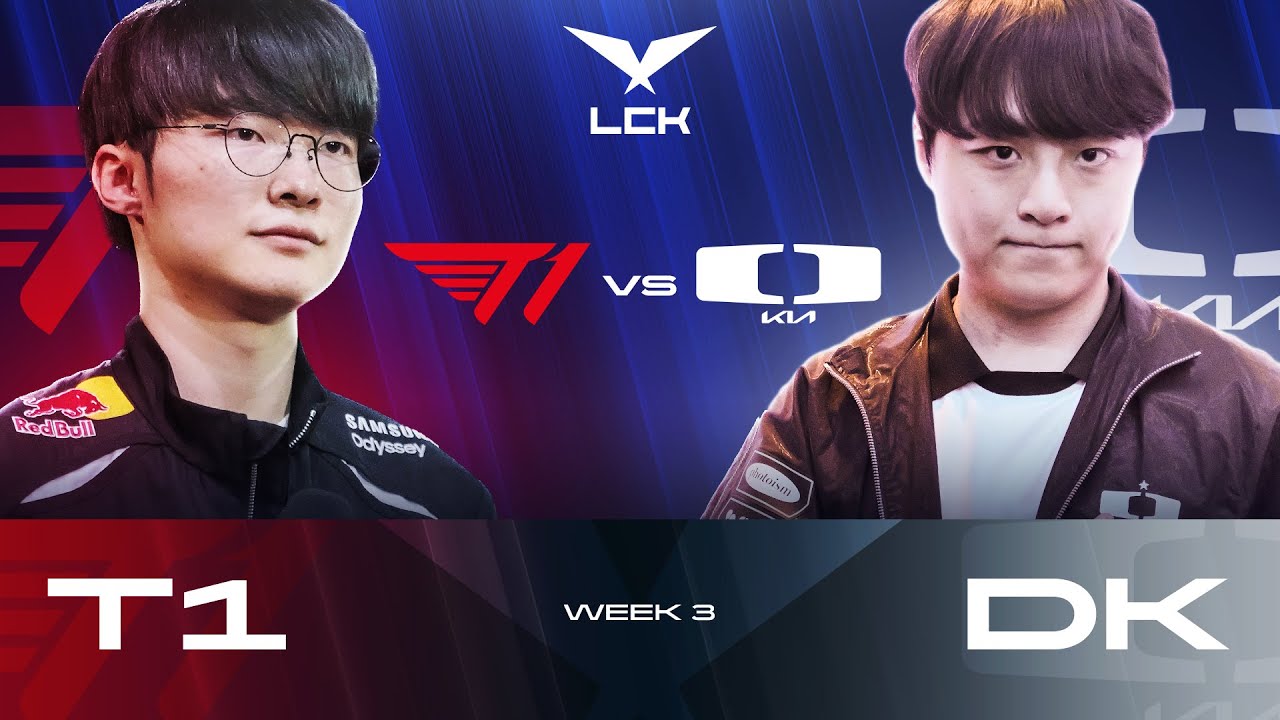 FAKER vs SHOWMAKER BO5 - T1 vs DPLUSKIA - LCK CUP 2026