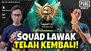 WHO THOUGHTS?! THE LAWAK SQUAD IS BACK AND CAPABLE OF FIGHTING THE ULTIMATE ROYAL TEAM! - PUBG MO...