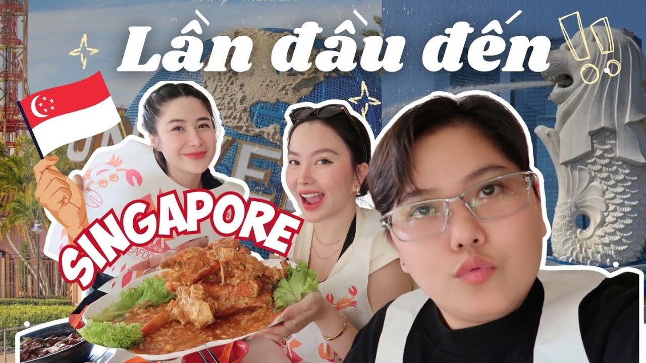 VLOG 5 | Lần đầu đi Singapore ăn các quán Michelin, chơi chảy nước mắt tại Universal | GON PINK
