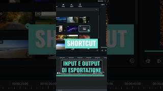 Input e output di esportazione con gli shortcut di filmora wondersharefilmora filmoratutorial