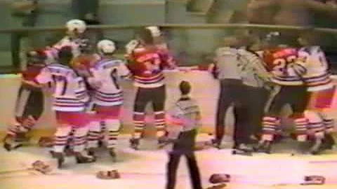 Terry Ruskowski vs Ron Greschner Jan 20, 1980