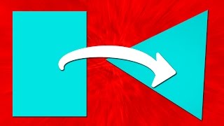 How to Cut a Triangle from a Rectangle