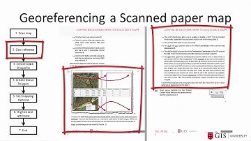 Georeferencing in QGIS and Digitizing in QGIS:  Step 2b: How to Georeference a scanned map (QGIS 2)