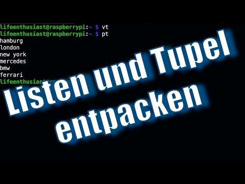 Learn Python – Unpacking lists and tuples explained simply