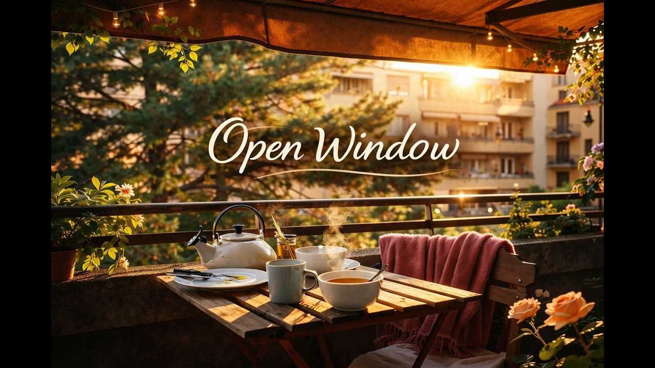 Open Window | 4PM Afternoon Tea — Warm Jazz for a Soft Afternoon