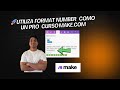 Cómo FORMATEAR PRECIOS y NÚMEROS en FACTURAS AUTOMÁTICAS | Curso Make Básico