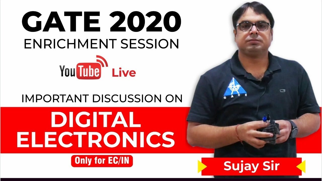 Digital Electronics (EC|IN) | Live Session | Sujay Jasuja Sir