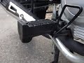 YAMAHA YB125SP ステップ等を交換 ( Footrest cover ・ Grommet )