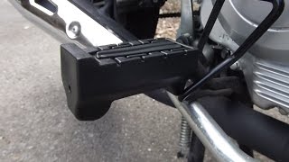 YAMAHA YB125SP ステップ等を交換 ( Footrest cover ・ Grommet )