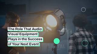 Professional Audio Visual Services