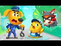 Police officer and missing baby  kids cartoon  sheriff labrador  babybus