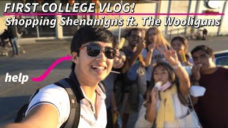 We definitely didn't spend too much money | Shopping Shenanigans ft. The Wooligans | College Vlog #1 screenshot 1