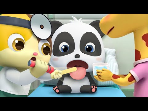 Bayi Panda Kiki Masuk Rumah Sakit | Kartun Anak | Kartun Lucu | BabyBus Bahasa Indonesia