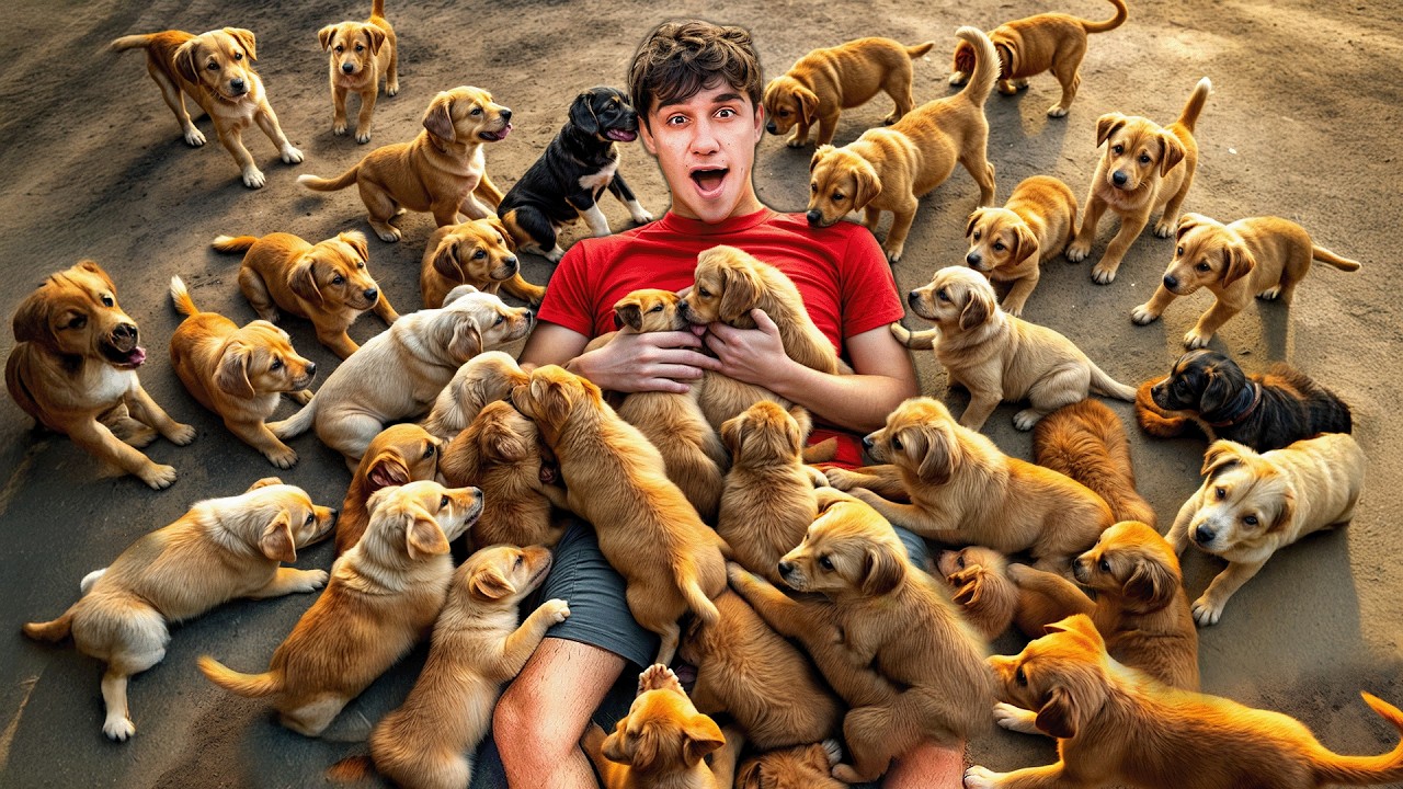 20 YAVRU KÖPEK BAKARAK BİR GÜN GEÇİRMEK !?  -Ahmet Can Dündar