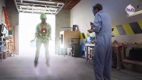 Huboom! Action Testers "Iron Man Boots Part 2" - The Hub