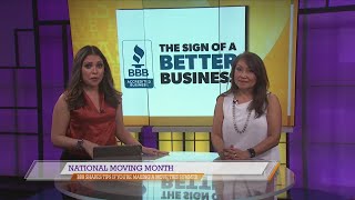 BBB gives tips for National Moving Month