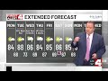 Overnight Storms Move Out, Heat Wave Is Over!