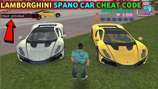 GTA Vice City Lamborghini Spano Car Cheat Code | Lamborghini Spano Car Cheats For GTA Vice City screenshot 5