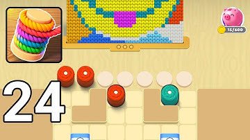 Thread Jam - Untangle 3D Ropes: Level 88-90 (iOS, Android)