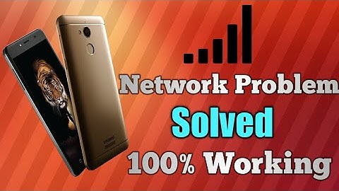 Coolpad note 5 network problem solved