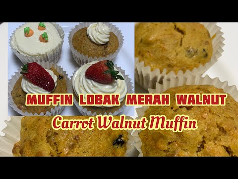 Video: Muffin Lobak Merah