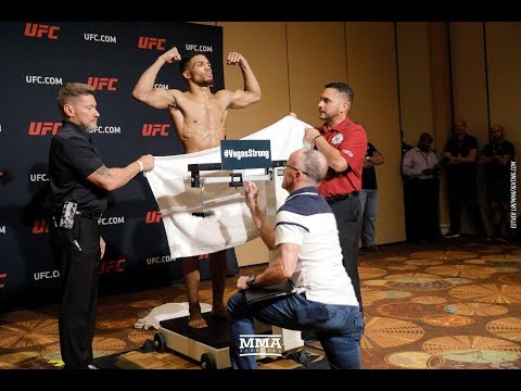 UFC 216 Weigh-Ins: Kevin Lee Makes Championship Weight on Second Try - MMA Fighting