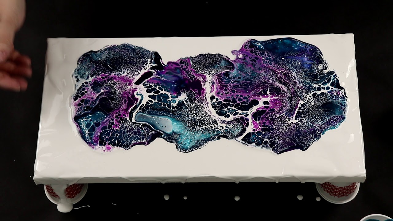 (372) Dutch Pour with Sheleeart Recipe, Acrylic Pouring Technique - YouTube