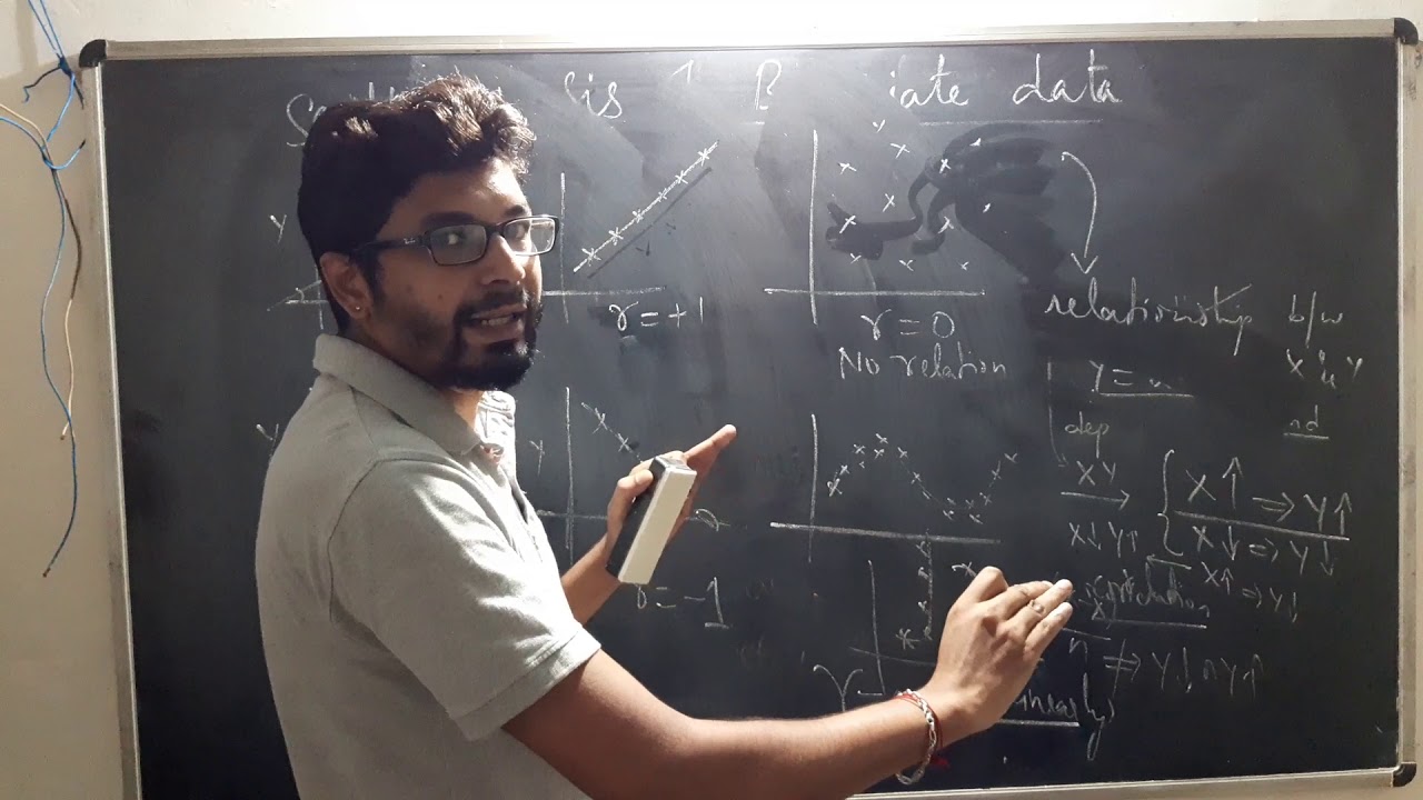 Analysis of bivariate data - YouTube