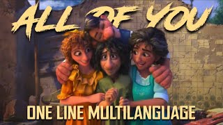 All Of You: Bruno’s Rap | One Line Multilanguage | Encanto