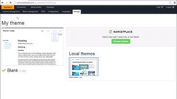 ImpressPages CMS web designer tutorials - Creating themes. The quick start tutorial.